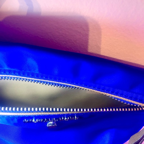 Michael Kors royal Blue and gold Crossbody Bag with Gold Accents - Picture 6 of 10